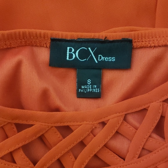 Burnt orange dress by:BCX Dress - Picture 3 of 6